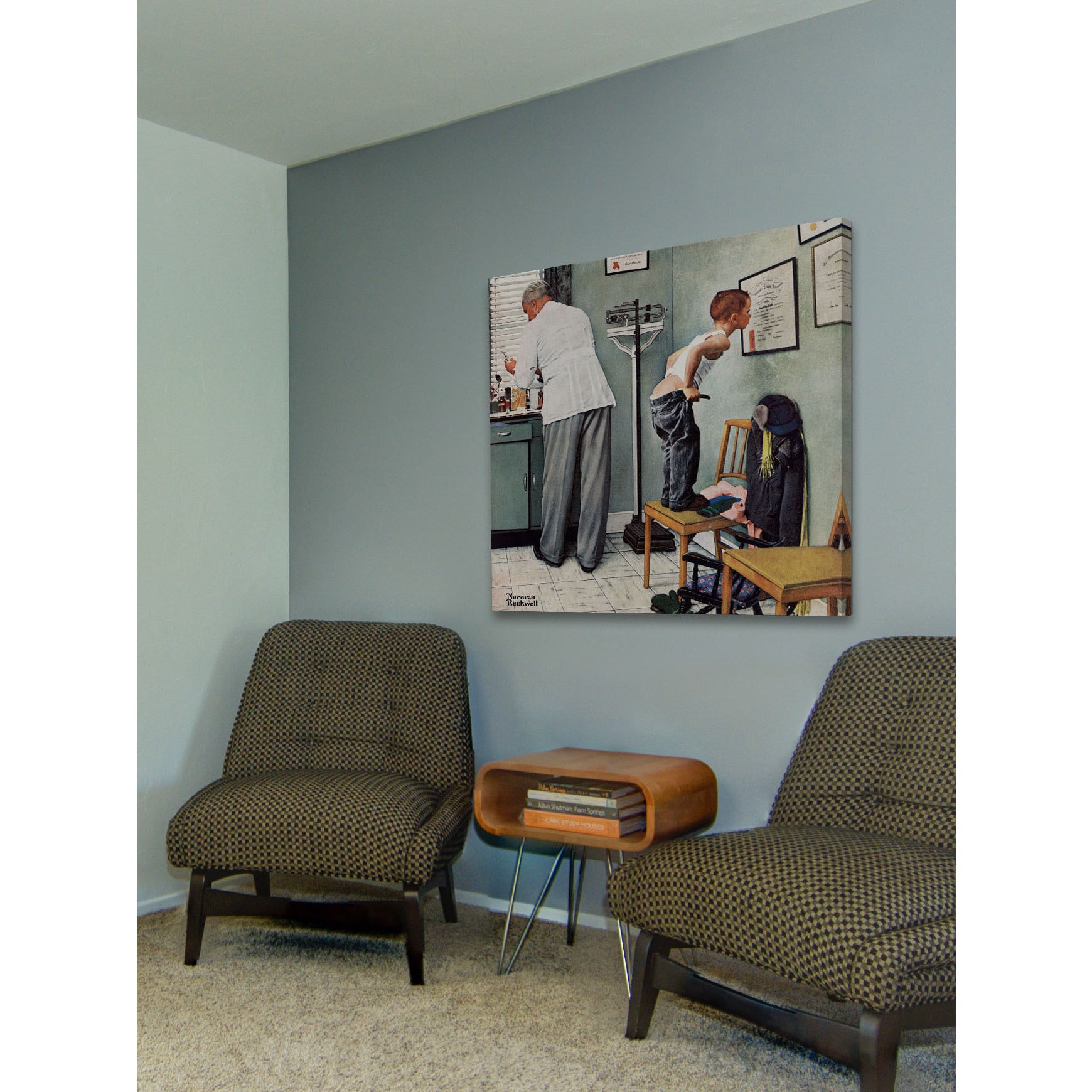 Marmont Hill Before the Shot by Norman Rockwell Canvas Wall Art