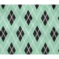 thumbnail image 4 of oneOone Cotton Flex Mint Green Fabric Argyle Check Sewing Craft Projects Fabric Prints By Yard 40 Inches Wide, 4 of 4