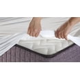 thumbnail image 4 of Smyrna White Bamboo Rayon Fitted Sheet, Queen – Deep Pocket, Breathable, Moisture Wicking, 4 of 5