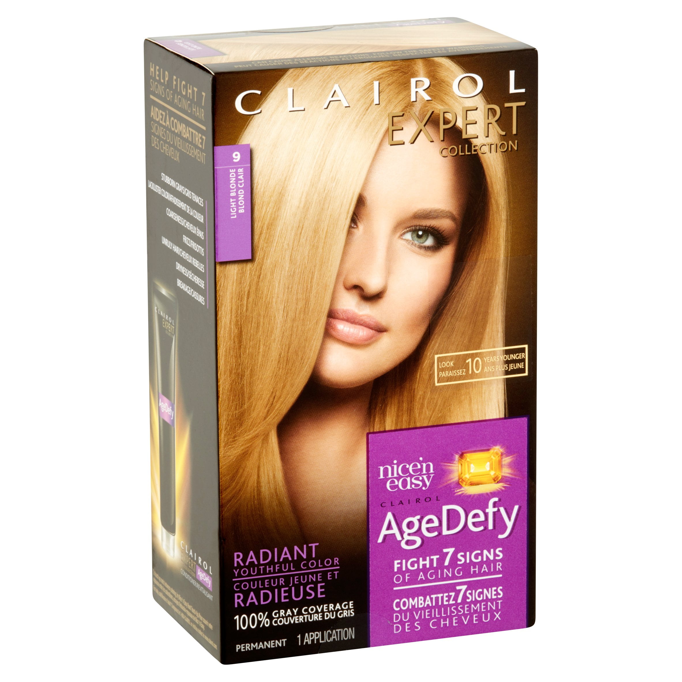 Clairol Age Defy Hair Color Chart