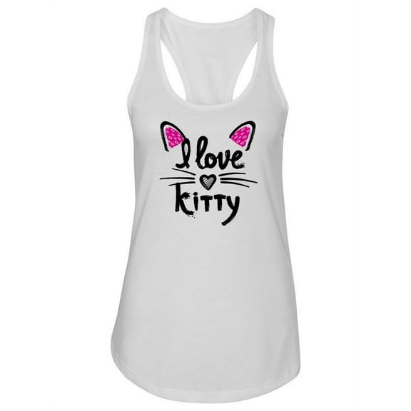 Love Kitty Tank Women -Image by Shutterstock, Female x-Small