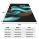 thumbnail image 3 of Balery Blue Viper Snake Manta de Felpa Suave y Acogedora – Cobija de Franela Aterciopelada para Cama, Lavable y Cálida para Sofá, Mascotas, Transpirable-80"x60", 3 of 7