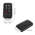 thumbnail image 7 of Unique Bargains Car Keyless Remote Key Fob Shell Case Black KR55WK49264 for Volvo XC60 2010-2017, 7 of 7