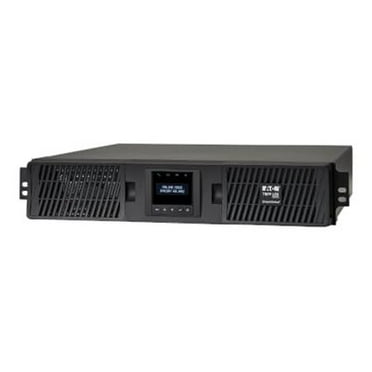 Eaton Tripp Lite Series SmartOnline 750VA 675W 120V Double-Conversion Sine Wave UPS - 8 Outlets, Extended Run, Network Card Option, LCD, USB, DB9, 2U Rack/Tower - 2U Rack/Tower - 3 Hour Recharge - ...