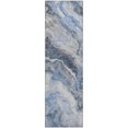 thumbnail image 2 of Addison Rugs Mayfield Premium Machine Washable Transitional Abstract Blue Runner Rug, 2'3" x 7'6", 2 of 6