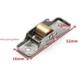 thumbnail image 3 of 4 Pcs Rouleaux de Porte Coulissante en Acier Inoxydable Roulements Silencieux Lourds pour Fenêtre 16Mm Roue Plate, 3 of 8