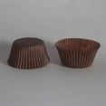 thumbnail image 4 of Small Cupcake Baking Cups,1000pack Portable Muffin Liners,Disposable Cupcake Papers,Durable Baking Supplies for Making Cheesecakes,Brown, 4 of 6