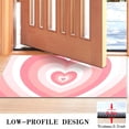 thumbnail image 5 of Fuoxowk Valentines Decorative Door Mat,Valentine''s Day Heart Indoor Outdoor Non-Slip Rugs, Entryway Front Porch Valentine''s Day Love Welcome Doormat for Valentine''s Day Entrance Decoration ,Pink, 5 of 5
