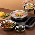 thumbnail image 2 of Lavabo de acero inoxidable 304, cuenco para sopa espesa, cuenco para el hogar, lavabo grande para lavar verduras, cuenco para sopa de acero inoxidable, 2 of 3