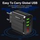 thumbnail image 5 of Cargador USB con pantalla digital 3 para Smartphone Tablet Adaptador de cargador de pared USB 3A Tmvgtek Para estrenar, 5 of 8