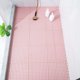 thumbnail image 1 of Alfombrilla antideslizante para bañera con ventosas y orificios de drenaje, alfombrilla de ducha lavable a máquina, alfombrilla de baño antideslizante para bañera para niños(Rosa)(2 piezas), 1 of 5