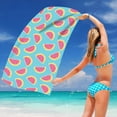 thumbnail image 6 of SPOORYYO Microfiber Beach Towel Super Lightweight and Bright Bath Towel, Sandproof Beach Blanket, Multi-Purpose for Travel and Swimming Pool, 30x60 Inch, 6 of 7
