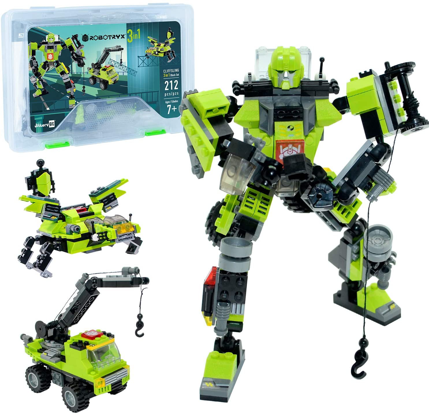 Robot STEM Toy3 In 1 Fun Creative SetConstruction Building Toys For Boys 