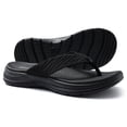 thumbnail image 3 of Comwarm Sport Flip Flops for Women, Comfortable Walking House Thong Sandals Slippers for Summer, Black, 3 of 7