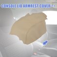 thumbnail image 2 of Unique Bargains Couvercle de Console Centrale Beige en Microfibre de Remplacement pour Land Rover Range Rover Sport 2006-2013, 2 of 10