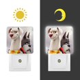 thumbnail image 3 of Liga de Súper Mascotas Luz nocturna LED con sensor de anochecer a amanecer para dormitorio, baño, pasillo, escaleras - Lámpara LED nocturna de enchufe, 0.5W - 1 pieza, 3 of 6