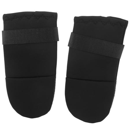 2pcs Dog Boots Shoes for Different Size Dogs with Two Adjustable Straps AntiSlip Sole M Wuuuyi