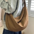 thumbnail image 6 of Women Bag Large Capacity Shoulder Bag Nylon Crossbody Bag Simple Dumplings Bag Korean Styles Messenger Bag for Daily, 6 of 21