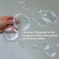 thumbnail image 5 of 6 cuerdas bajo el mar guirnaldas de burbujas para decoraciones de fiesta de sirenita 2D colgando burbujas Streamer piscina niños cumpleaños Baby Shower suministros para fiestas, 6 piezas (2 para cada JAMW Sencillez, 5 of 5
