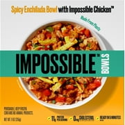 Impossible Bowls, Spicy Enchilada & Impossible Chicken, Frozen 9oz