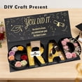 thumbnail image 5 of Graduation Gift Box 2026, GRAD Letter Shaped Fillable Cardboard Box for Graduation Gifts, Snacks, Flowers, DIY Graduation Gift Ideas Boxes, Perfect Graduation Decor for High School College Grads (B), 5 of 8