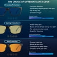 thumbnail image 4 of Gafas para videojuegos ANYLUV Anti Blue Light Rectangle Al-Mg Metal, 4 of 6
