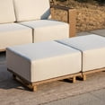 thumbnail image 5 of MF Studio 8-Piece Wicker Patio Furniture Set, L Shaped Outdoor Sectional Set with 2 Ottomans, Beige, 5 of 12