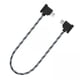 thumbnail image 1 of Línea de cable de datos,Cable de datos trenzado de nailon de 30 cm Teléfono Tablet,Control remoto Drone RC Cable de datos Repuestos,Línea de datos para accesorios de control remoto,Modelo RC, 1 of 8