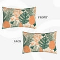 thumbnail image 5 of LNWH Rectangle Pillow Cover, Tropical Jungle Leaves Cushion Covers Pillowcase for Couch Bedroom Sofa, 16"x24", 5 of 7