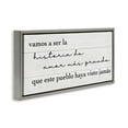 thumbnail image 4 of Stupell Industries Historia de Amor Más Grande Inspirational Quotes & Sayings Painting Gray Floater Framed Art Print Wall Art, 31 x 14, 4 of 10