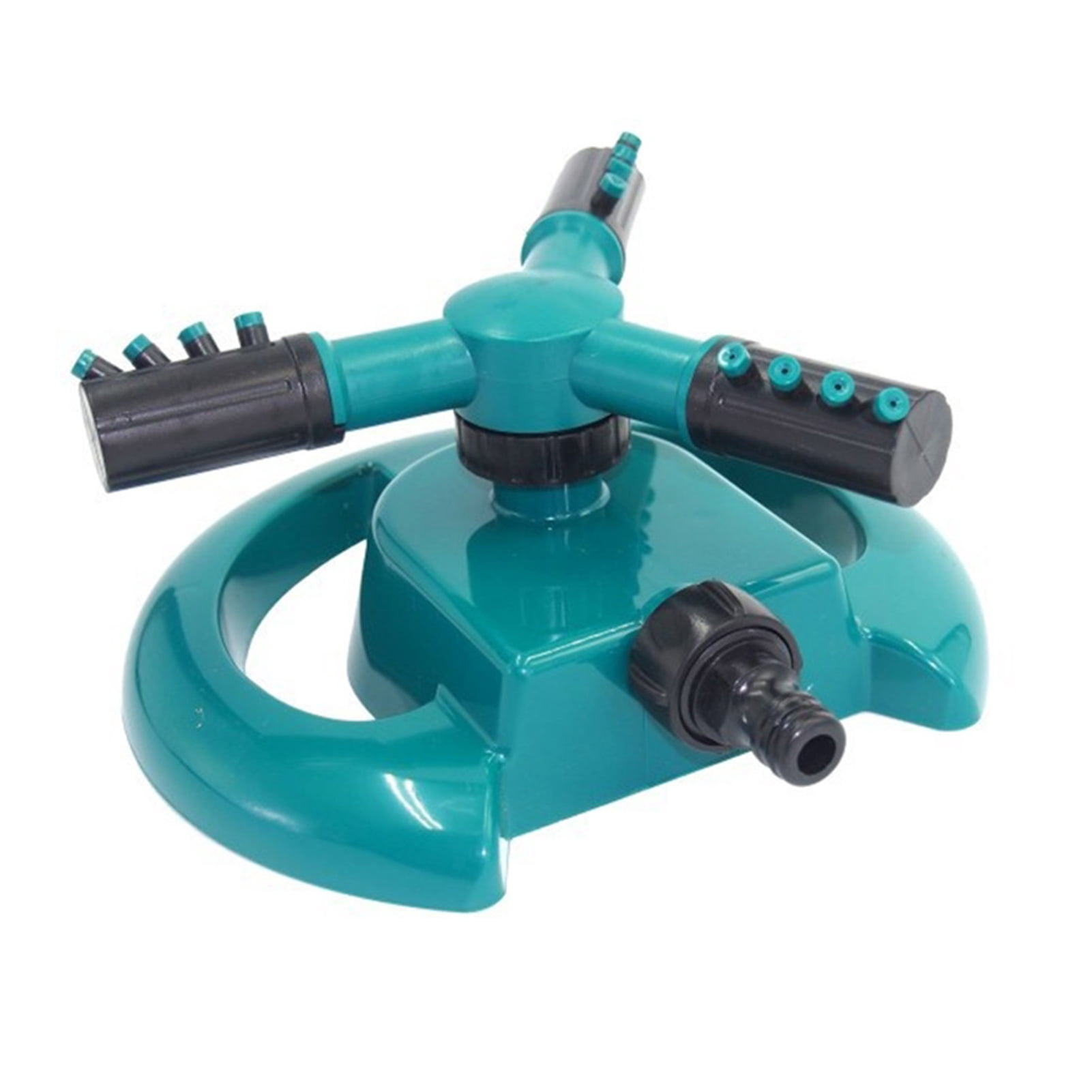 Aspersor De Césped 8 Patrones Riego - Alcance 2-8 Metros, Base Antideslizante, Ideal Jardín Y Lavado Coches