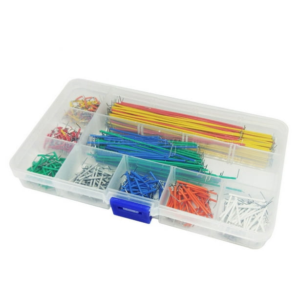 Jumper Wire Kit Preformed Breadboard Jumper Cable Set 14 Lengths
