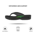 thumbnail image 5 of AEROTHOTIC Flip Flops for Women with Arch Support Plantar Fasciitis Orthopedic Cushioned Footbed Comfortable Non-Slip Sole with Padded Straps Dressy Casual Recovery Women Sandals, 5 of 8