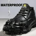 thumbnail image 2 of LAoutun Mens Non-Slip Work Shoes Lightweight Slip-On Chef Shoes Slip-Resistant Waterproof Sneakers, 2 of 6