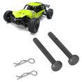 thumbnail image 4 of RC Body Clips, Easy To Install Use 2 Pcs Black Steel Material Smoother Driving RC Body Clips Pins  For 1:18 RC Cars, 4 of 8