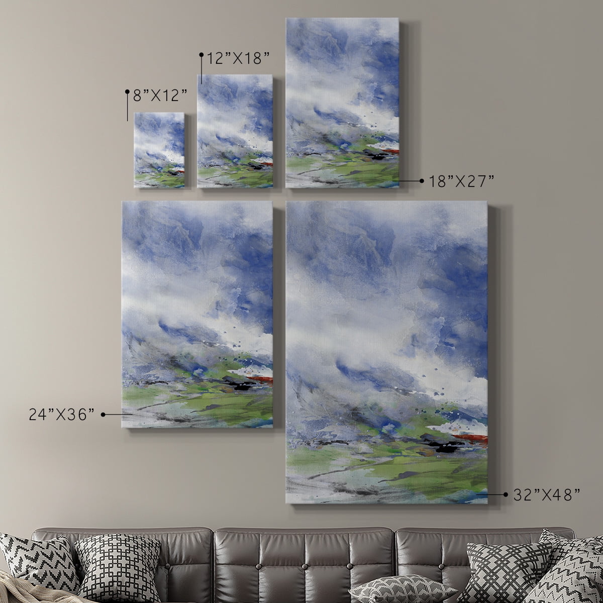 SPRING AIR Premium Gallery Wrapped Canvas - Ready to Hang