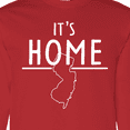 thumbnail image 4 of Inktastic It's Home State of New Jersey Outline Long Sleeve T-Shirt, 4 of 5