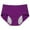 Purple, variant on Bigersell Seamless Underwear Clearance Crotchless Panties Lingerie G-Strings Panty Style P-1151 Nylon Period Panties Seamless Thong Briefs Mid Waist Women's Bikini Panties Red L4