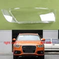 thumbnail image 1 of For Audi Q3 2010 2011 2012 2013 2014 2015 Transparent Lampshade Headlight Cover Lamp Shade Headlamp Shell Lens Plexiglass, 1 of 1