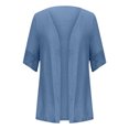 thumbnail image 4 of Light Weight Cardigan Women Summer Half Sleeve Cardigan Open Front Shawls Casual Lightweight Beach Cover Ups, 4 of 7