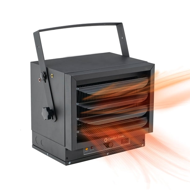 Calentador eléctrico de garaje Comfort Zone CZ220BK 5000W