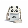 thumbnail image 3 of Bolso bandolera ligero con diseño de panda, bonito, 2024, nuevo, sencillo, con un solo hombro, para mujer, con textura de PU, minibolso para teléfono, 3 of 5