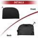thumbnail image 5 of Tapa del gancho de remolque delantero izquierdo para Toyota Prius 2012-2015, tapa del gancho de remolque, gancho No.5212847907, plástico negro mate, 1 Pcs, 5 of 6