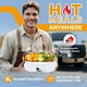 thumbnail image 2 of Forabest - Fiambrera eléctrica 2 en 1 portátil, calentador de alimentos para coche y hogar, a prueba de fugas, 2 compartimentos, recipiente extraíble de acero inoxidable 304, tenedor y cuchara SS y bo, 2 of 5