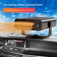 thumbnail image 6 of Bouanq Car Heater,2022 Upgrade Fast Heating Defrost Defogger, 2 in1 Fast Heating or Cooling Fan, Outlet Plug in Cigarette Lighte,12V Automobile Windscreen Fan for All Cars Portable Car Heater, 6 of 7