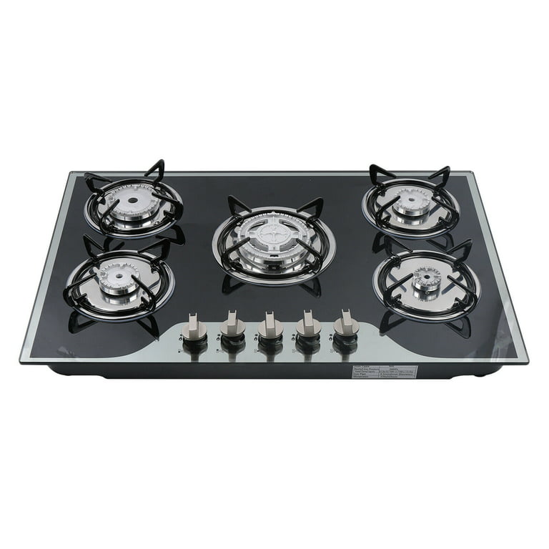 30 in. 5-burner Gas oven integrated cooker/oven gas cooker integrated  machine