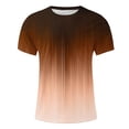 thumbnail image 4 of Qertyioot T-shirt à Manches Courtes Imprimé pour Hommes Col Rond Mode Décontractée Manches Courtes Liquidation, 4 of 5