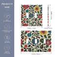 thumbnail image 2 of Yayeee Toggle Light Switch Wall Plate 3-Gang 6.37"x4.48" Decorative Outlet Cover, Vibrant Floral, 2 of 7