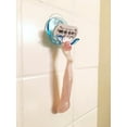 thumbnail image 4 of Support Mural pour Rasoir de Douche Support Transparent pour Rasoir avec Poignées de Rangement pour Hommes Support de Rasoir de Douche Transparent avec Ventouse, 2 Pcs, 4 of 4
