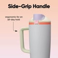thumbnail image 5 of Vaso térmico Owala FreeSip de acero inoxidable de 1,2 L color menta y morado, 5 of 5